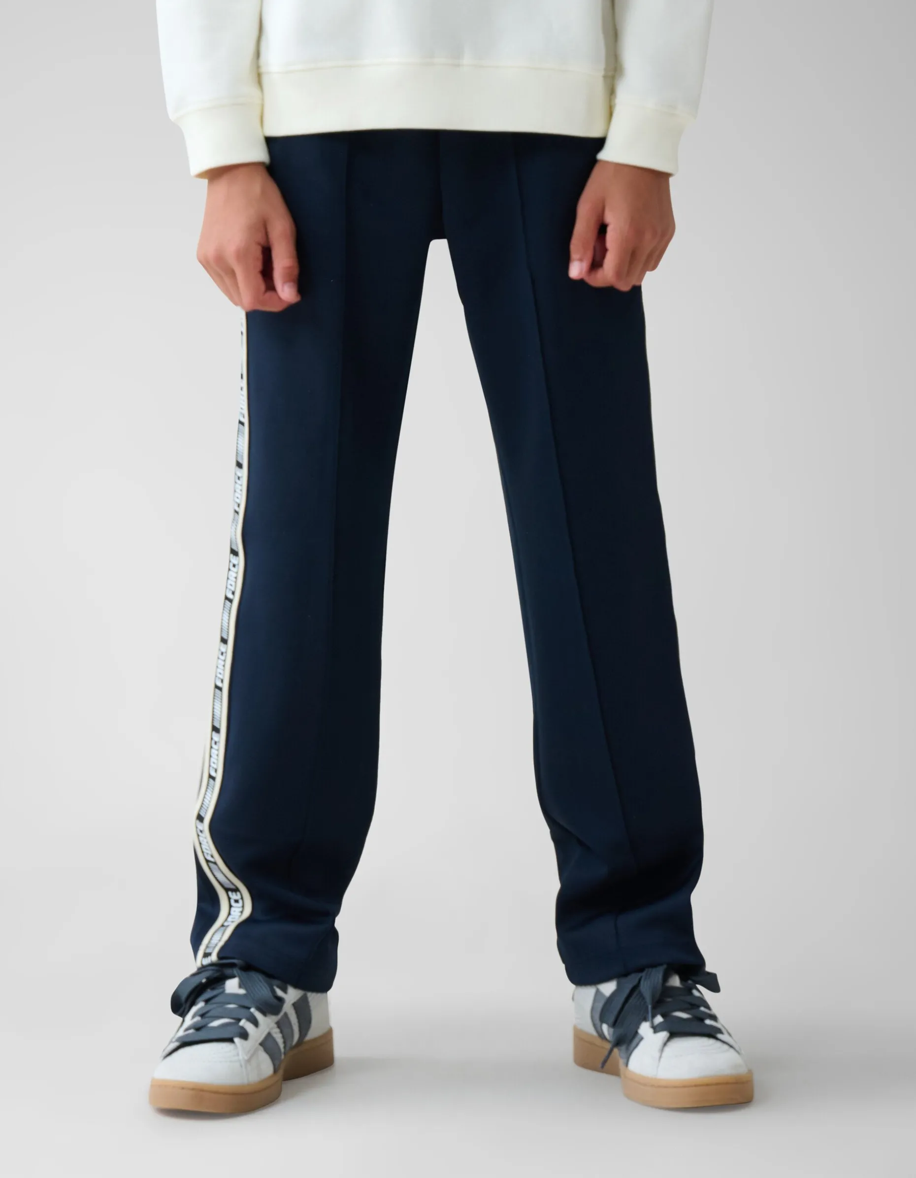 Sporty Tape Broek Donkerblauw