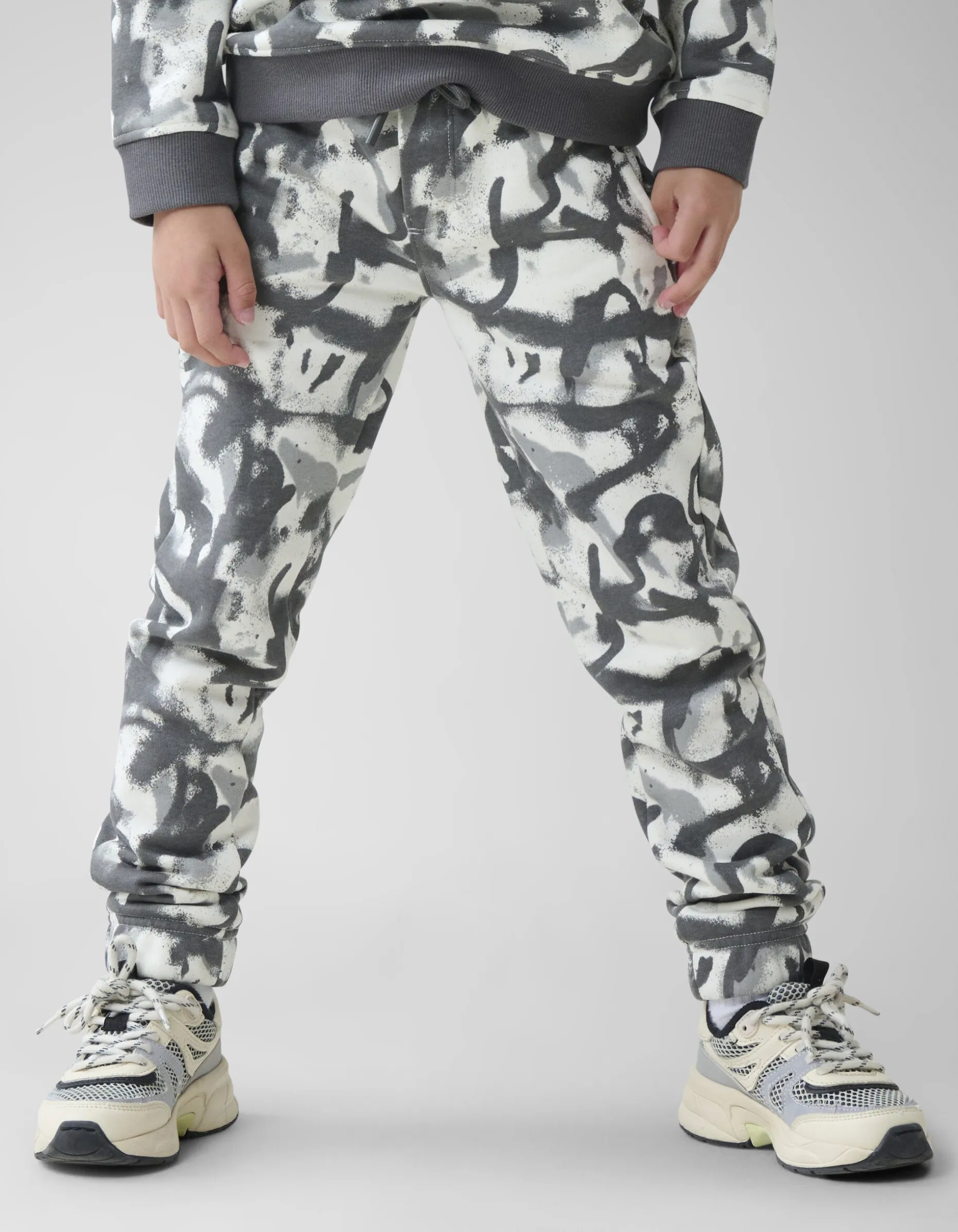 Spray Broek Grijs