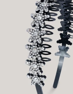 Sterren Haarband Zwart