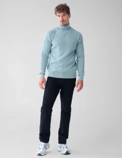 Straight Fit Broek Zwart