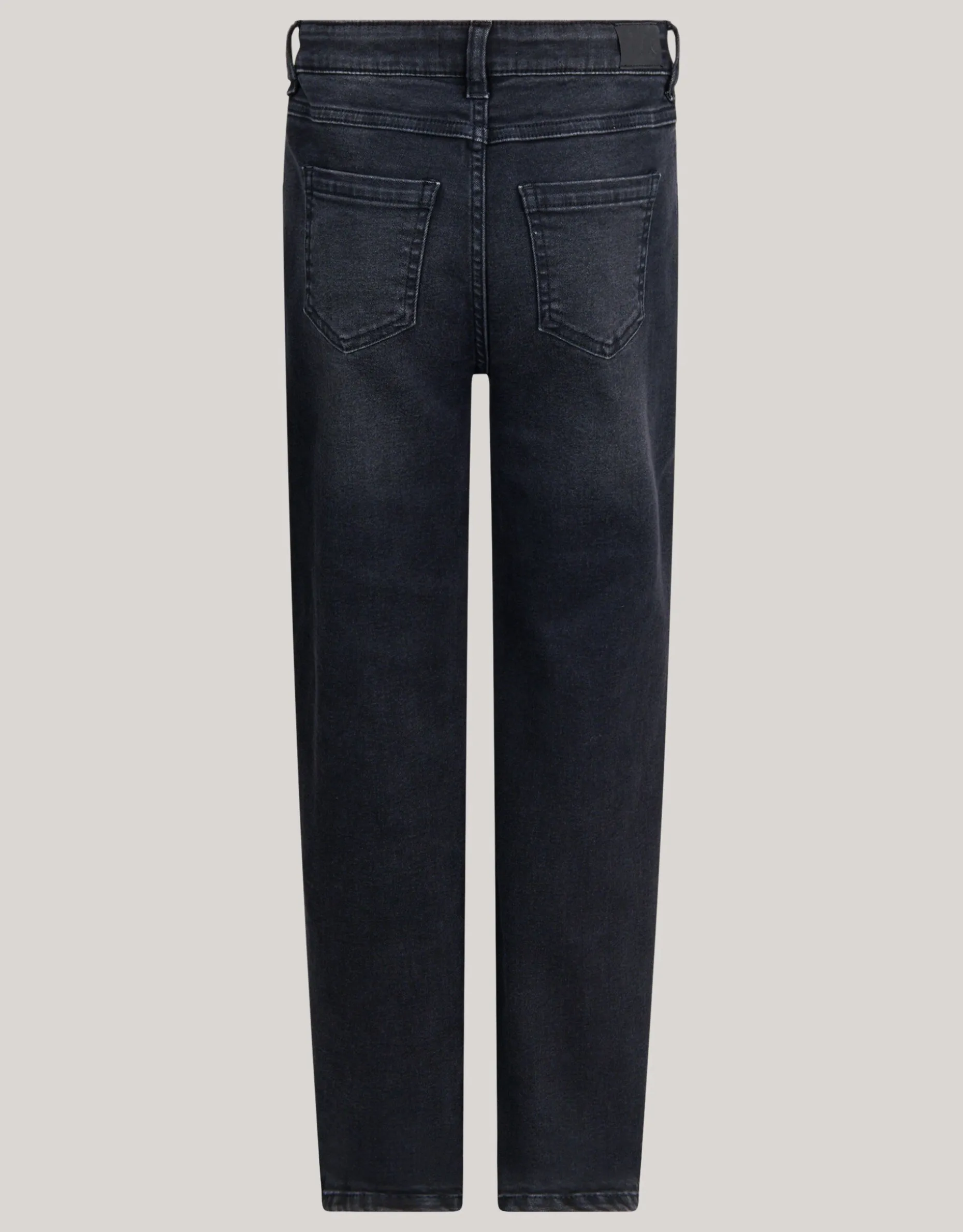 Straight Fit Heart Jeans Donkergrijs