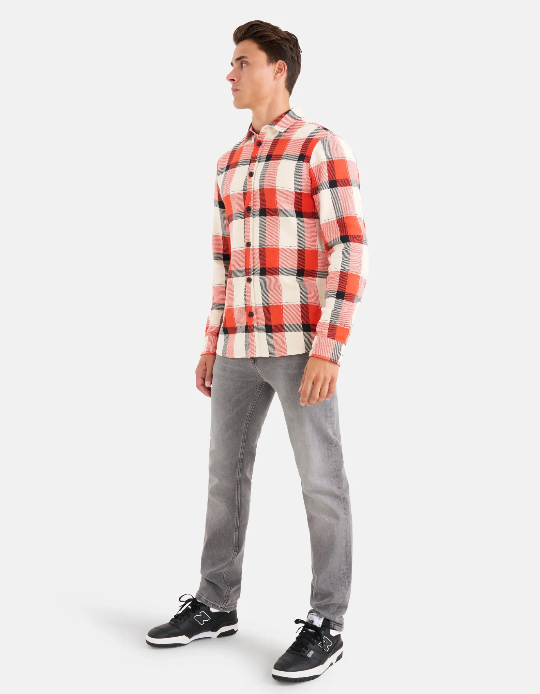 Straight Fit Jeans Grijs L32