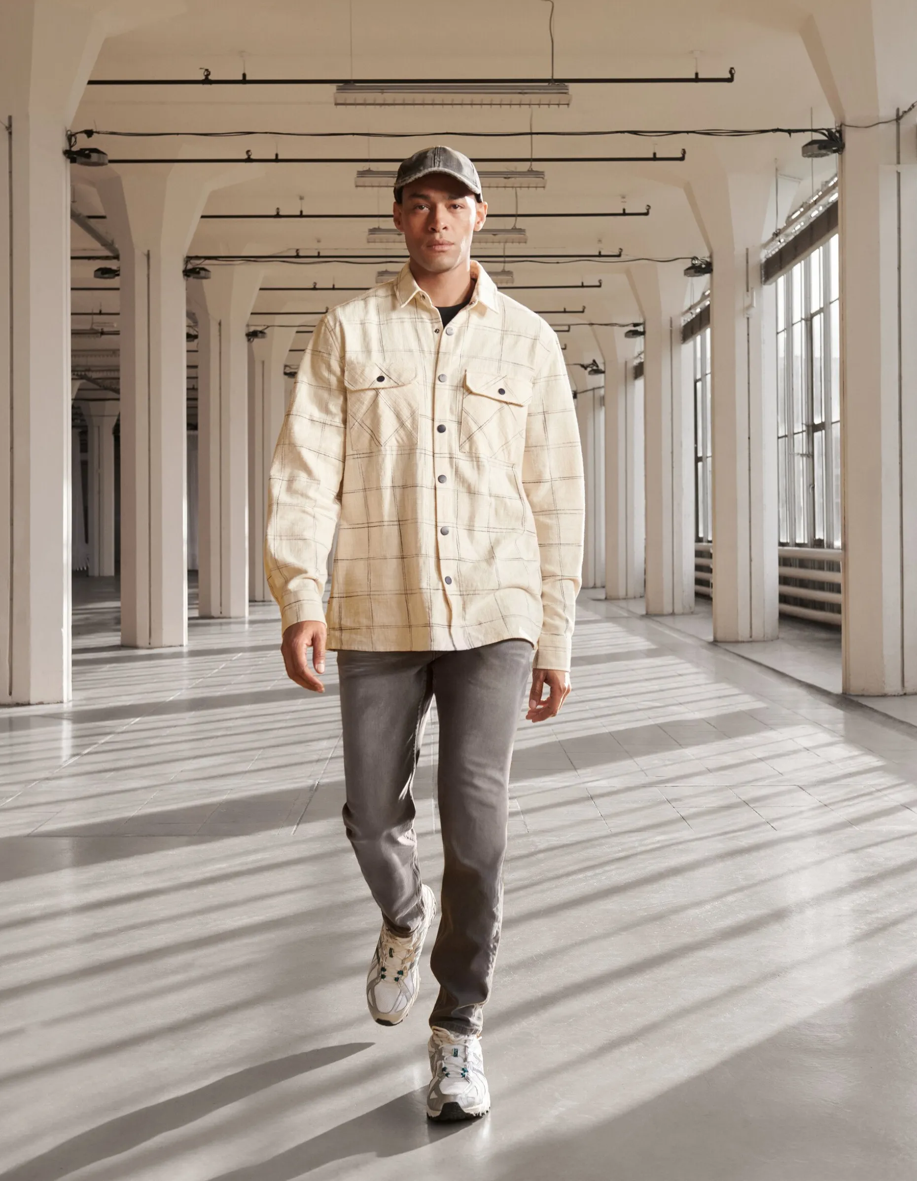 Straight Fit Jeans Grijs L32