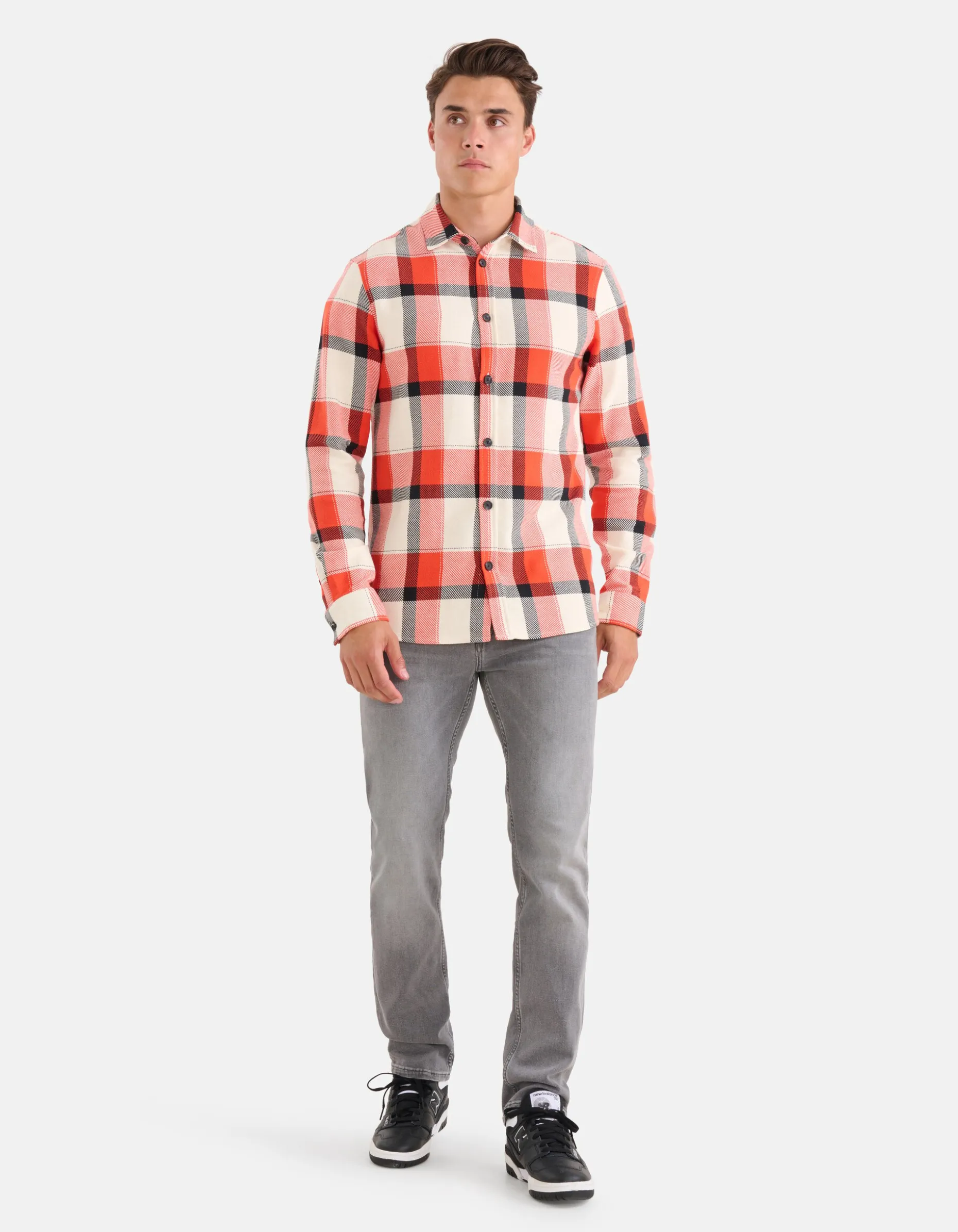 Straight Fit Jeans Grijs L34