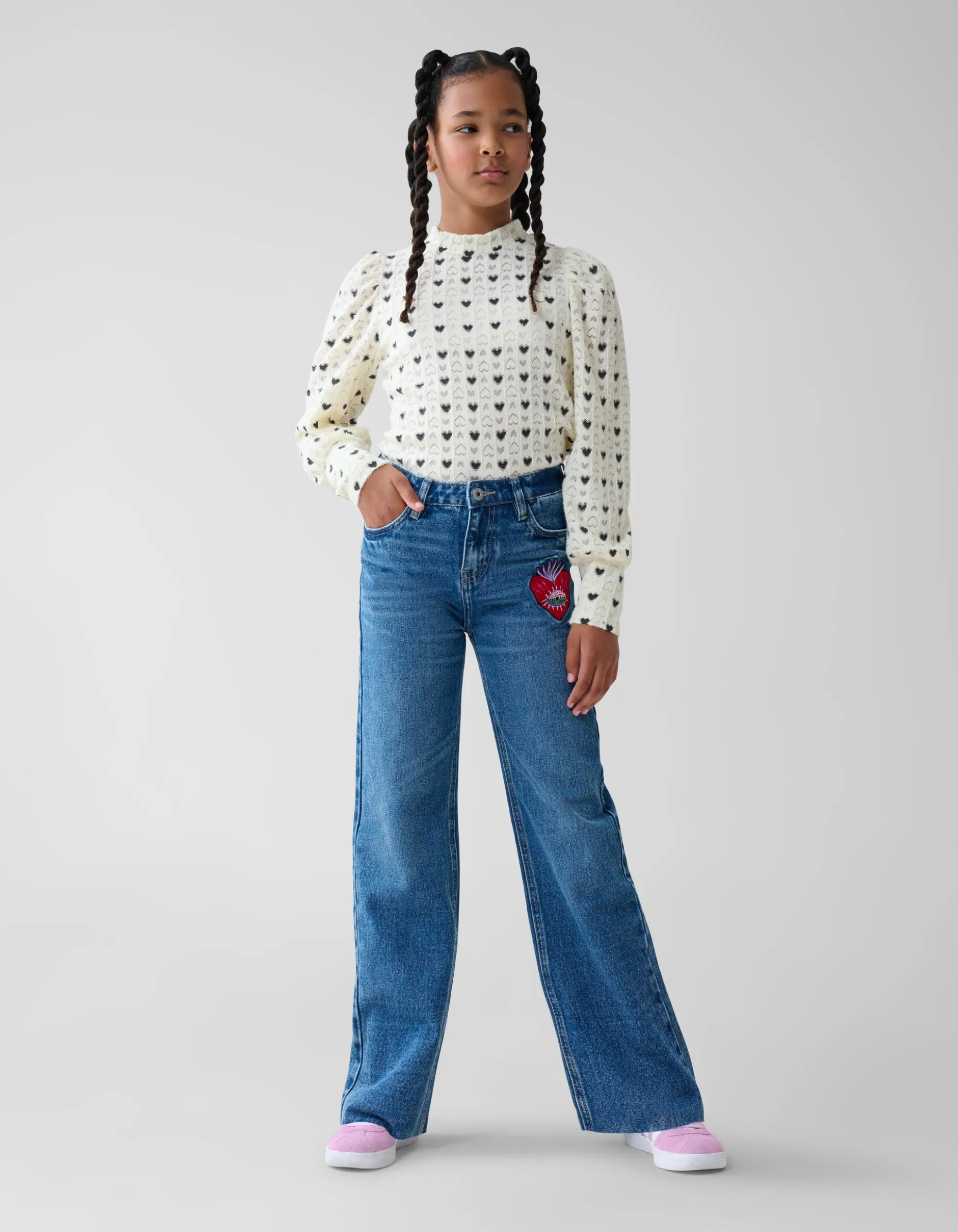 Straight Fit Jeans Mediumstone By Lizzy