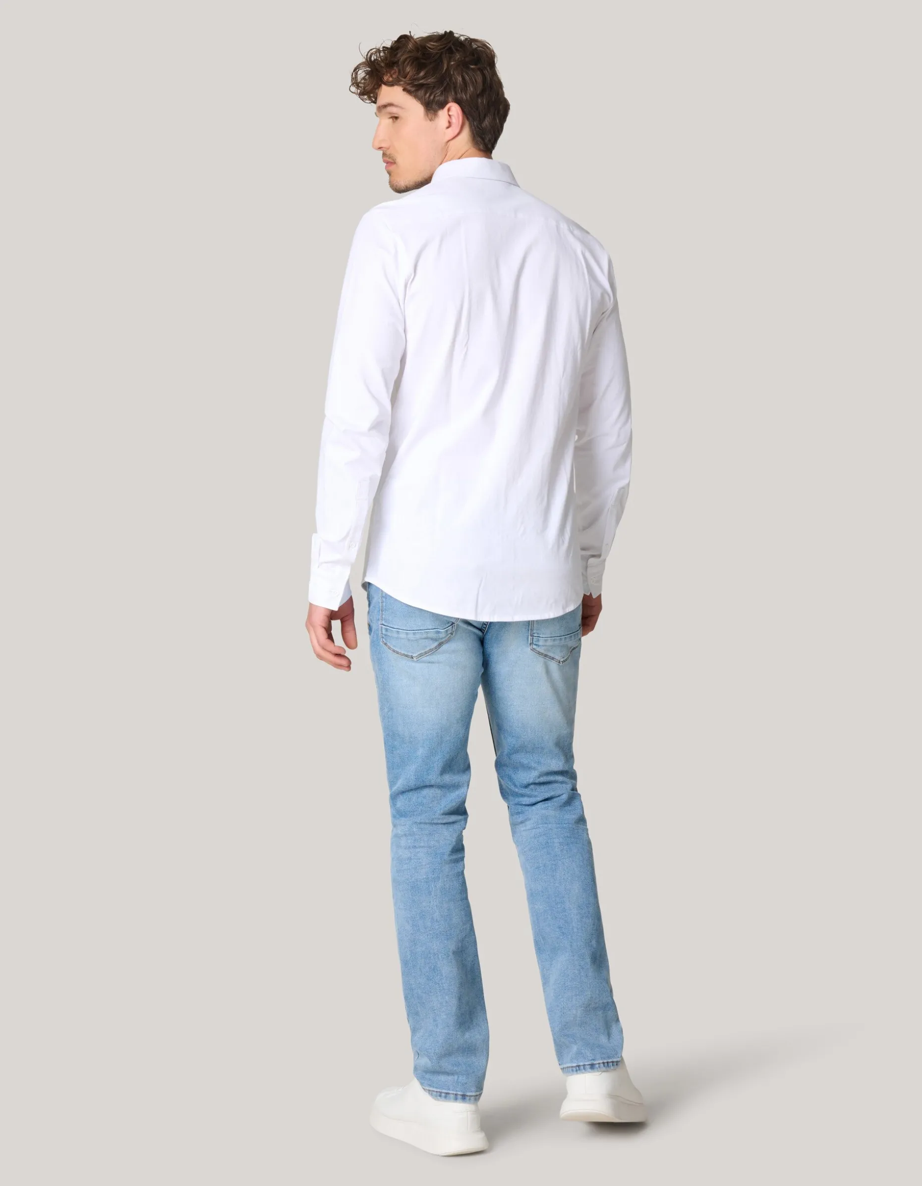 Straight Fit Light Jeans Bleached L32