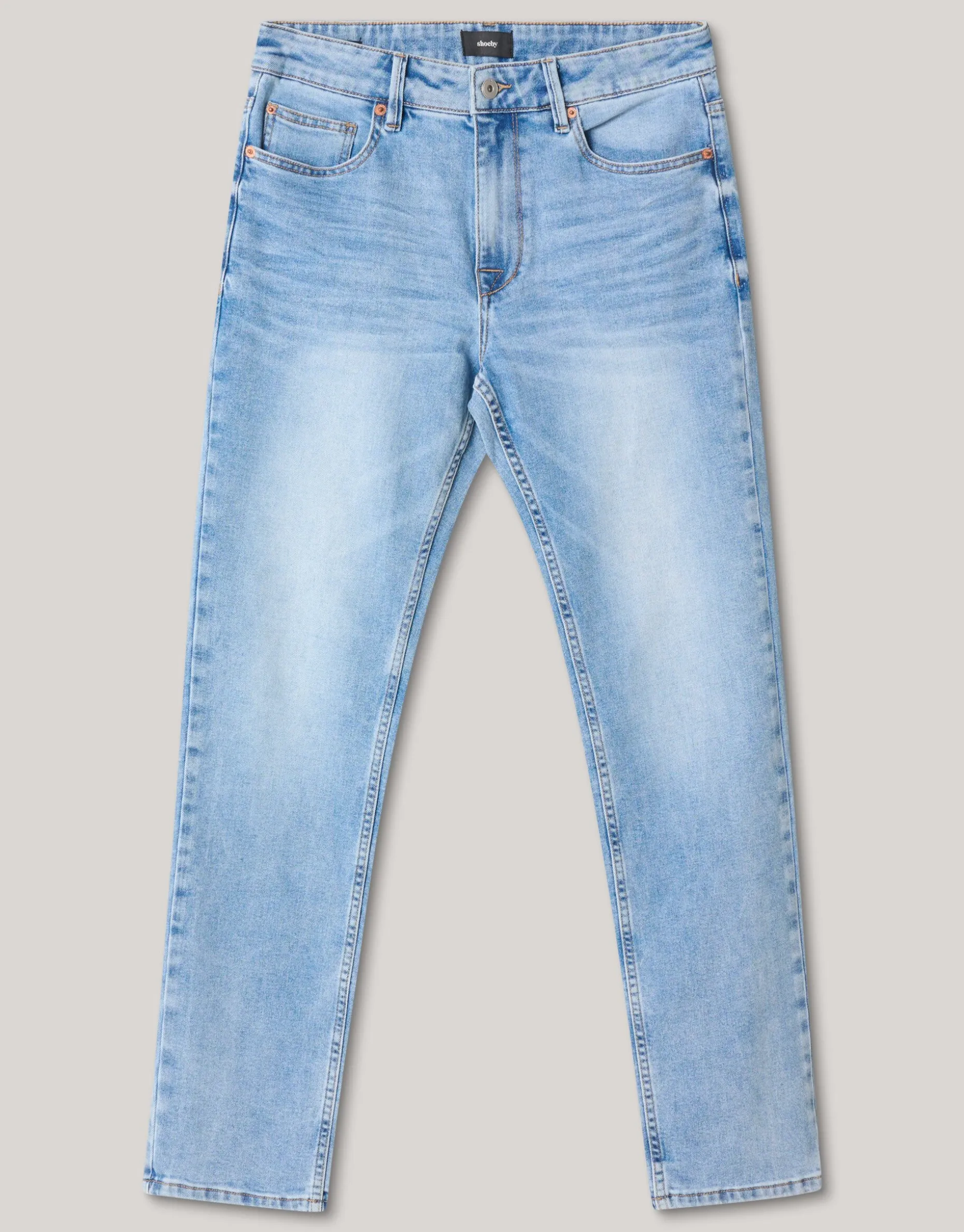 Straight Fit Light Jeans Bleached L34