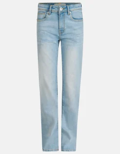 Straight Split Jeans Mediumstone