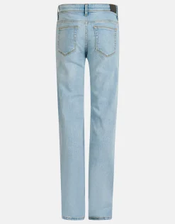 Straight Split Jeans Mediumstone