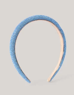 Strass Haarband Blauw