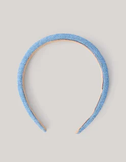 Strass Haarband Blauw