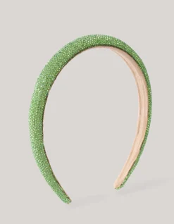 Strass Haarband Groen