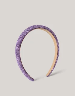 Strass Haarband Paars