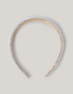 Strass Haarband Zilver