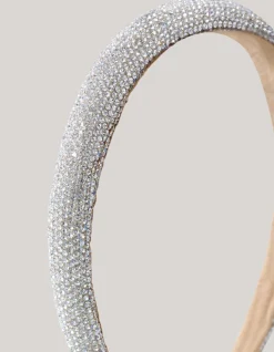 Strass Haarband Zilver