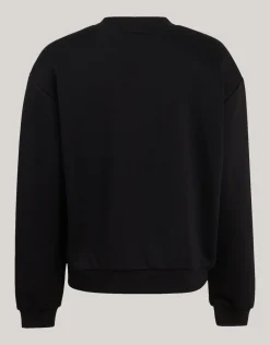 Strass Heart Sweater Zwart