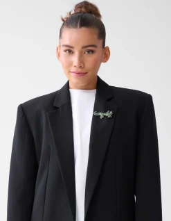 Strass Jaguar Broche Groen