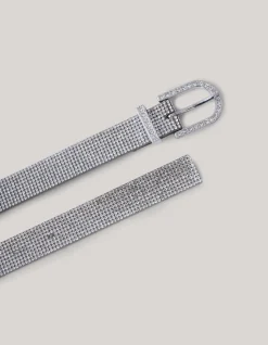 Strass Riem Zilver