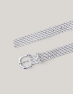 Strass Riem zilver