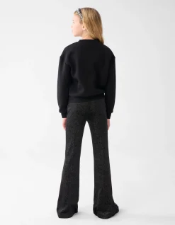 Strass Sterren Sweater Zwart