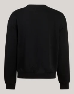 Strass Sterren Sweater Zwart