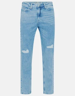 Strass Tapered Fit Jeans Mediumstone By Fred