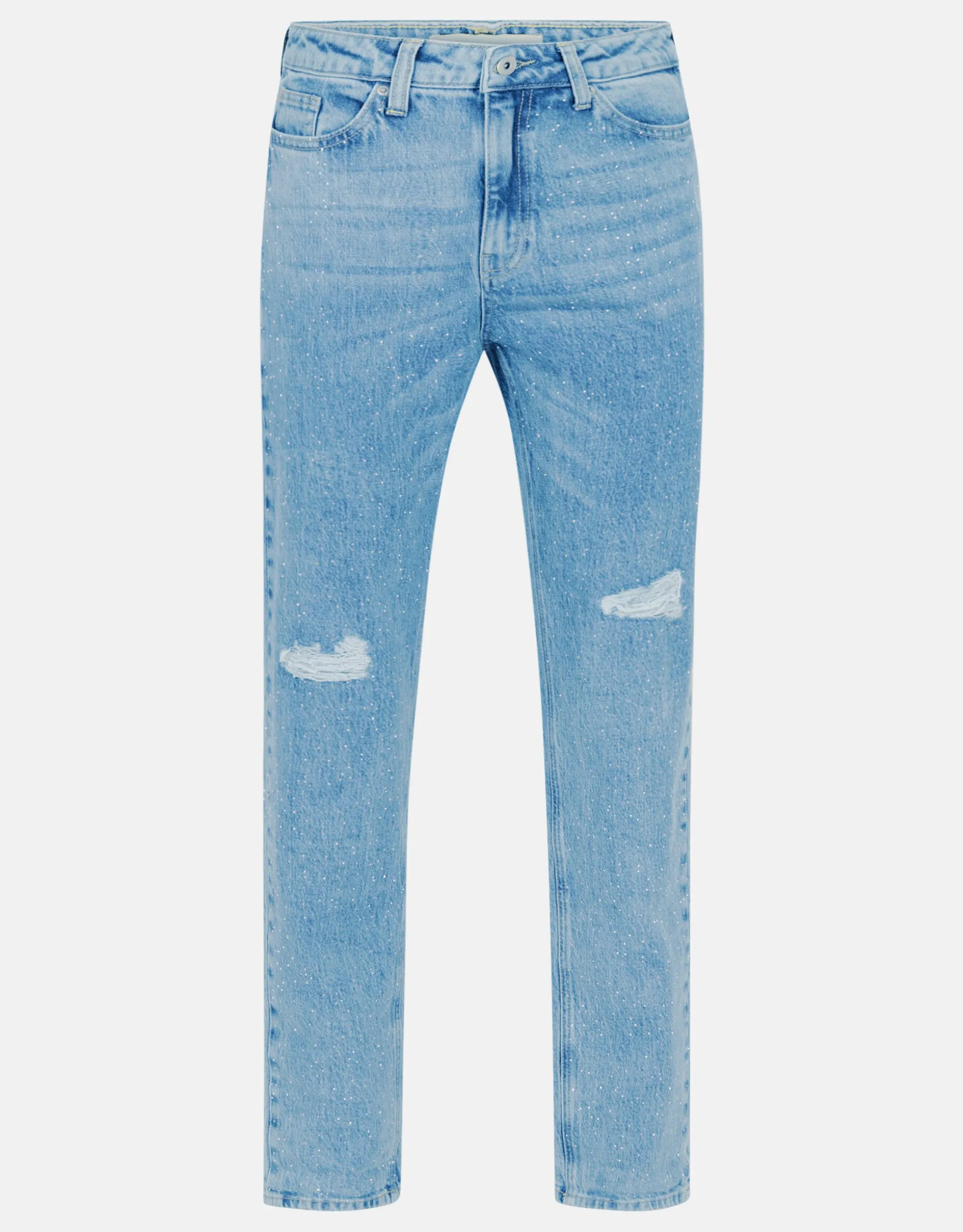 Strass Tapered Fit Jeans Mediumstone By Fred