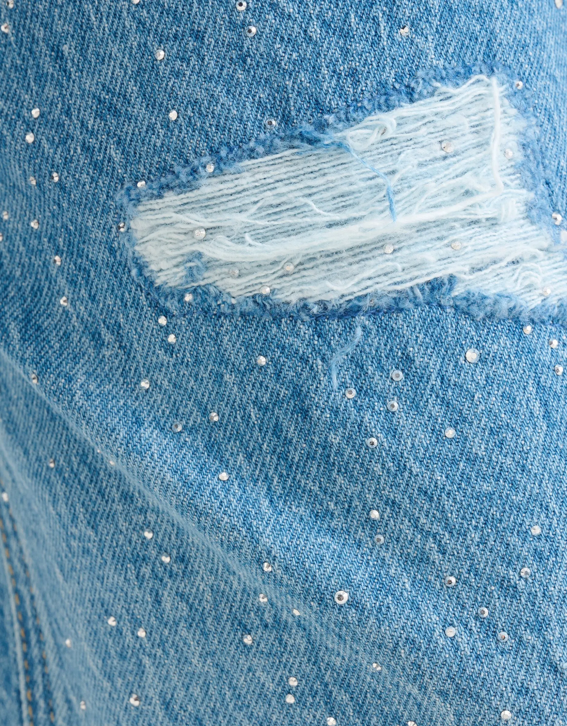 Strass Tapered Fit Jeans Mediumstone By Fred