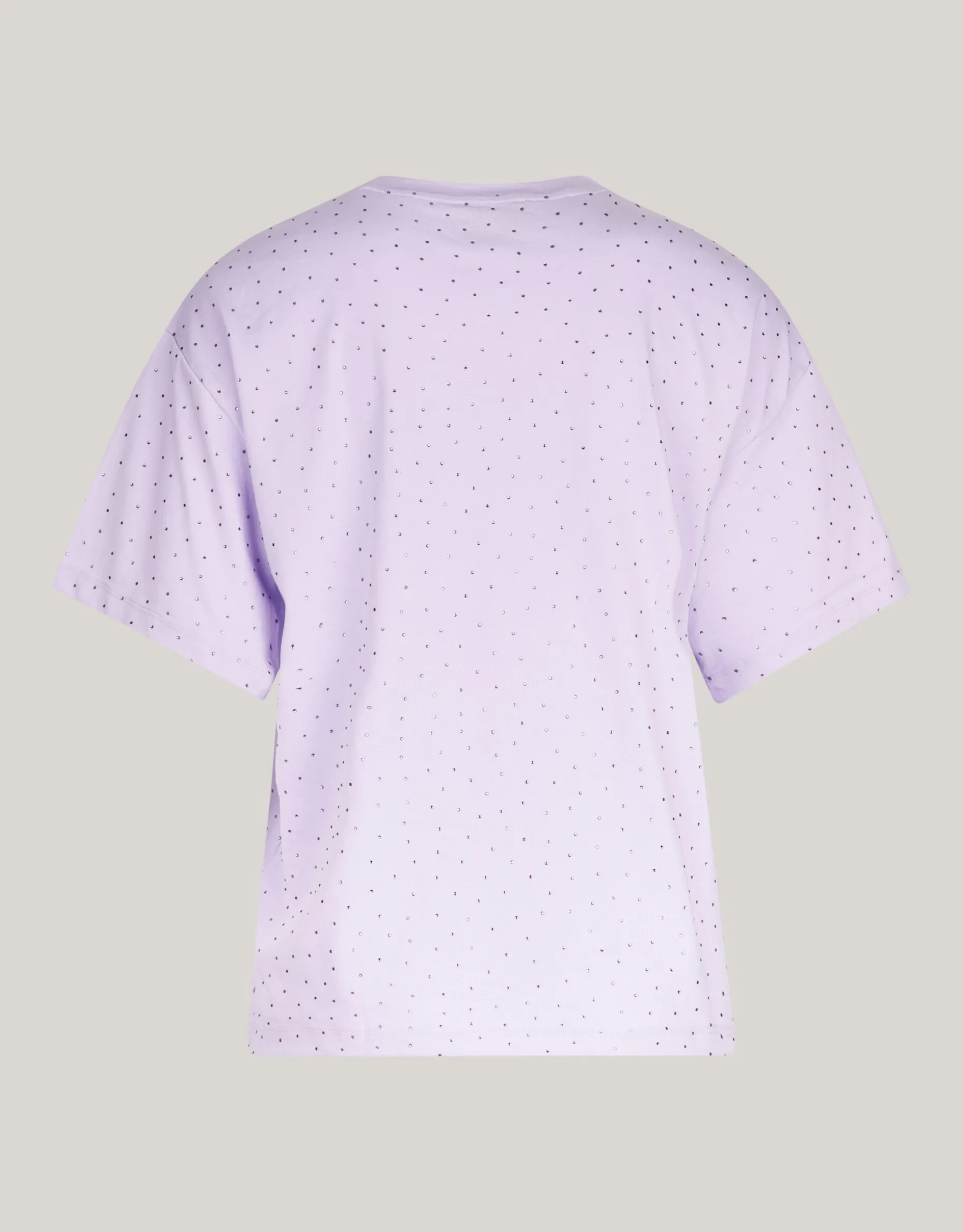 Strass T-shirt Lichtpaars