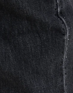 Strass Wide Leg Jeans Donkergrijs L32 By Mieke