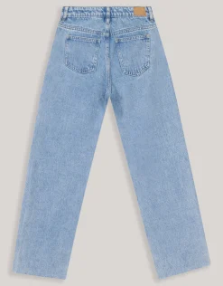 Strass Wide Leg Jeans Mediumstone