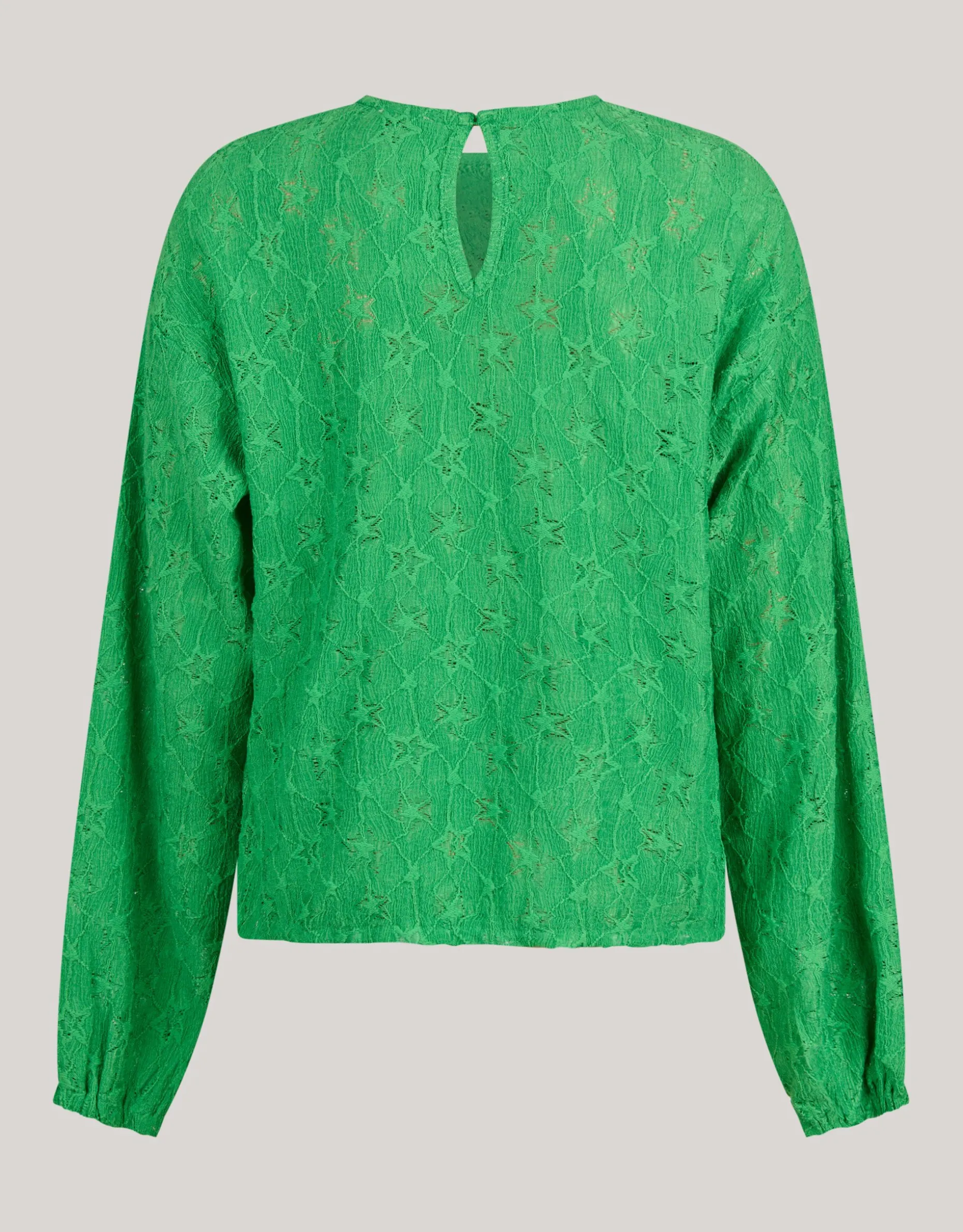 Structuur Longsleeve Groen