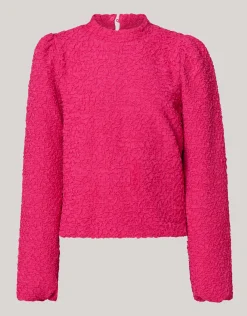 Structuur Longsleeve Roze By Lizzy