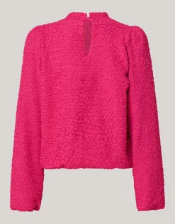 Structuur Longsleeve Roze By Lizzy