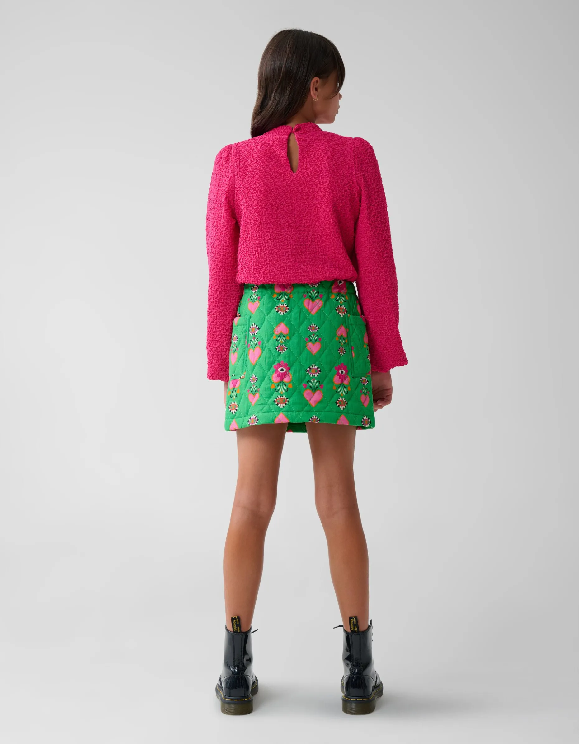 Structuur Longsleeve Roze By Lizzy