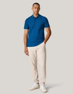 Structuur Polo Blauw