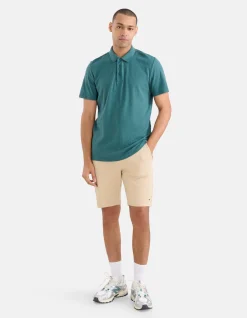 Structuur Polo Turquoise