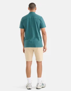 Structuur Polo Turquoise
