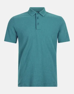 Structuur Polo Turquoise