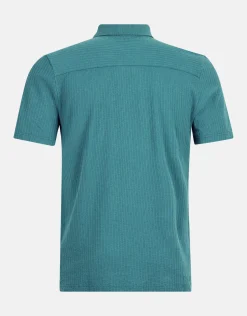 Structuur Polo Turquoise