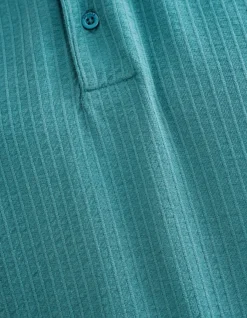 Structuur Polo Turquoise
