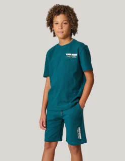 Structuur Short Donkergroen