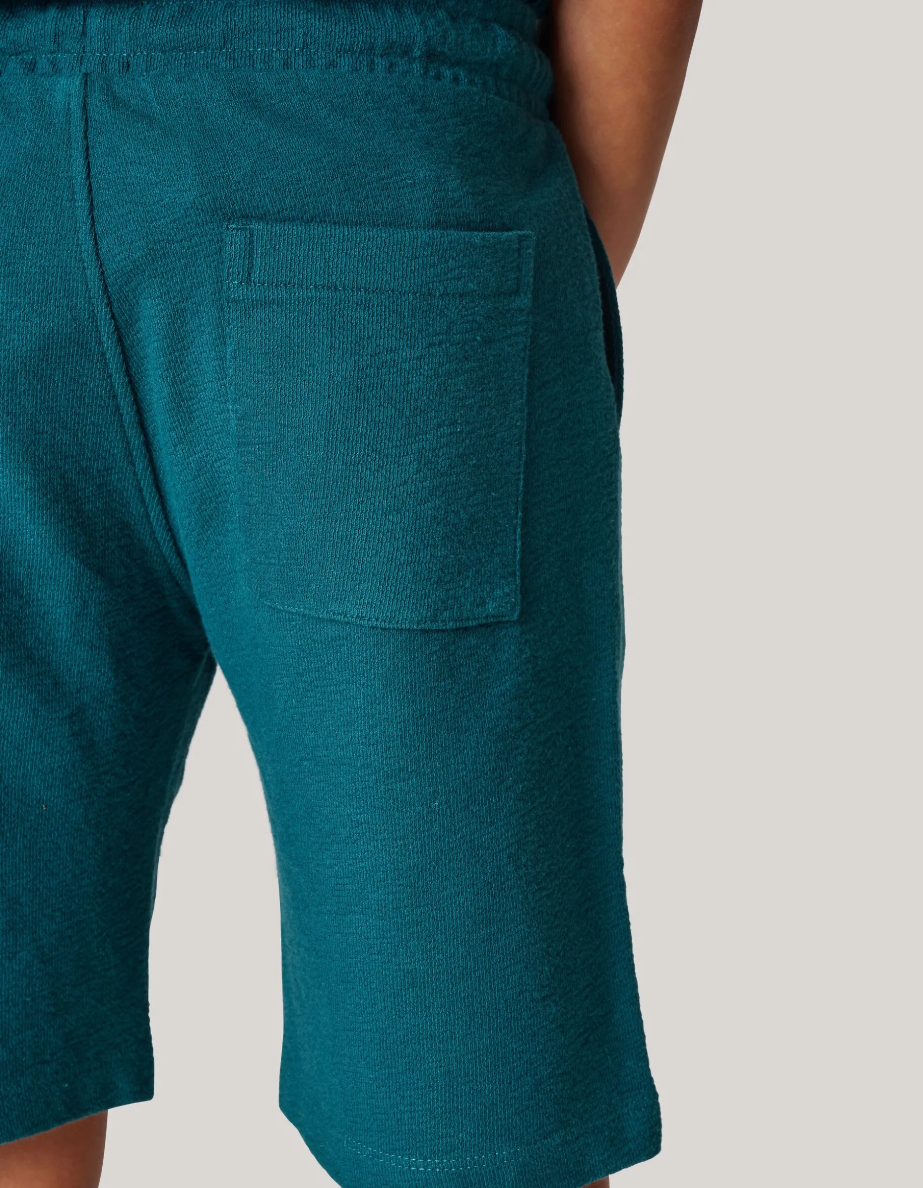 Structuur Short Donkergroen