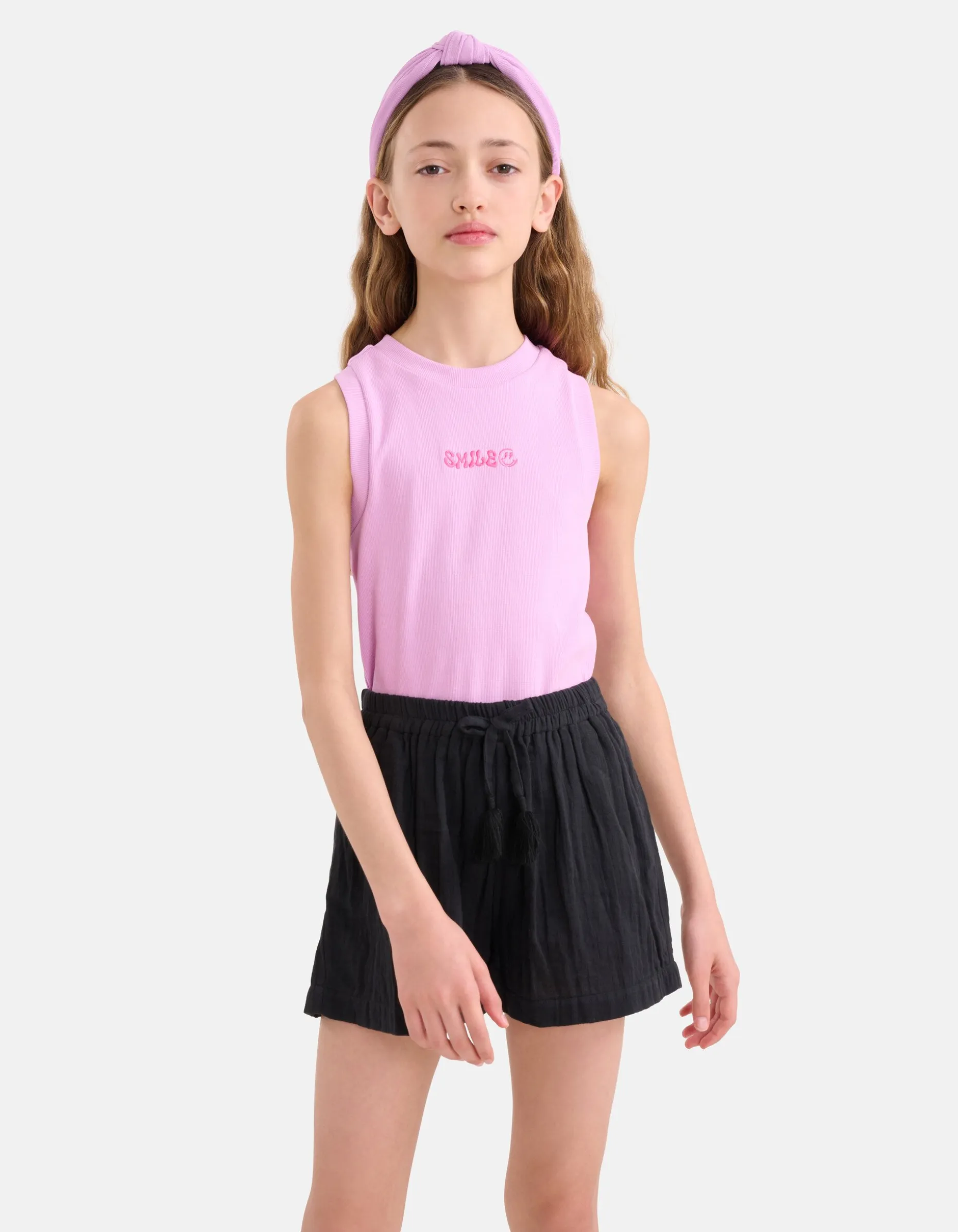 Structuur Short Zwart