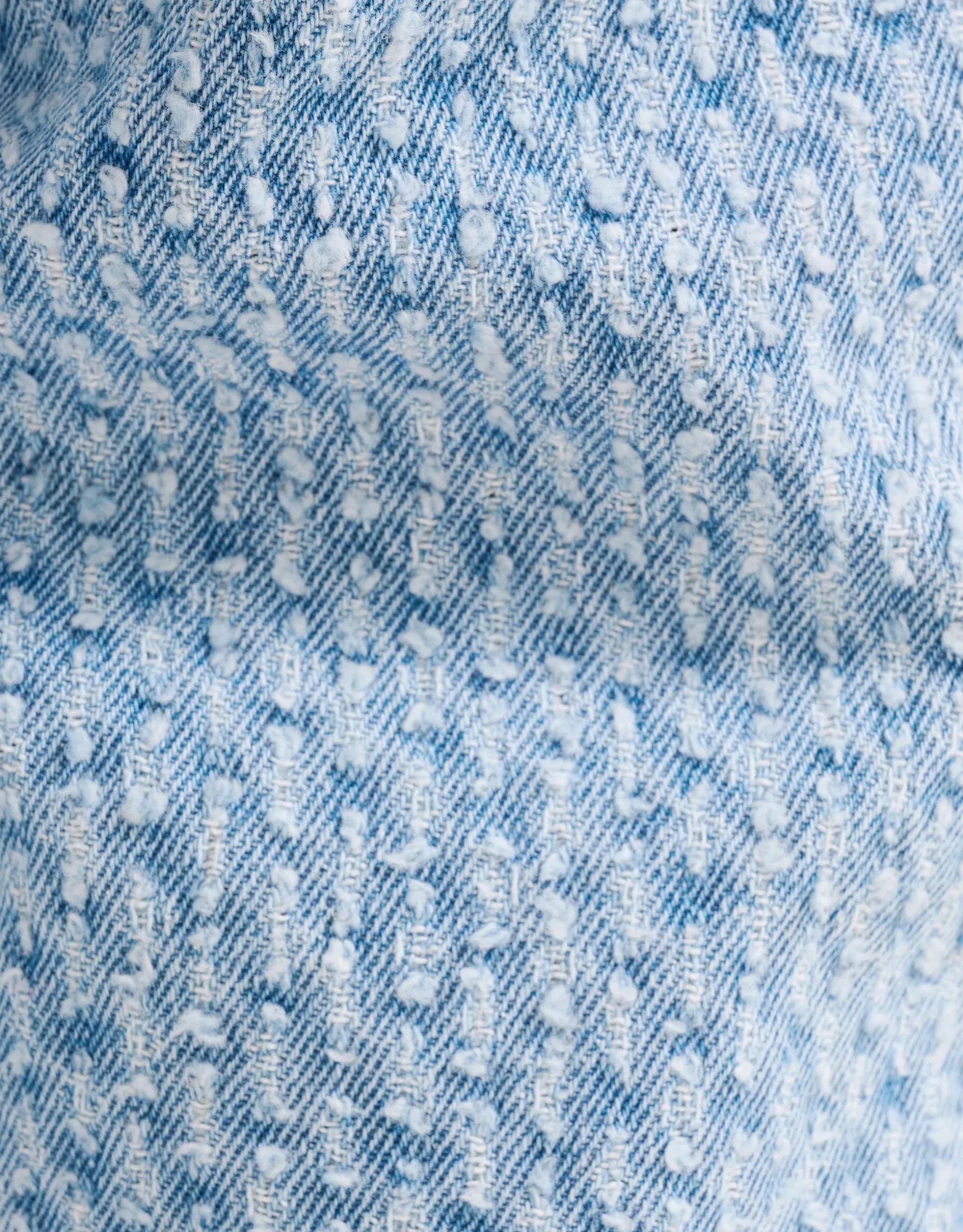 Structuur Straight Jeans Bleached