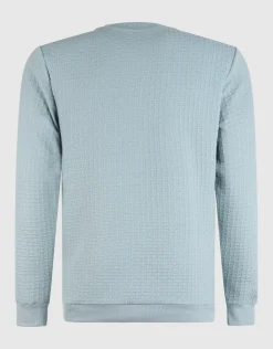 Structuur Sweater Lichtgroen