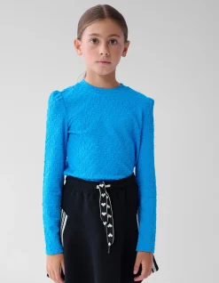 Structuur Top Blauw