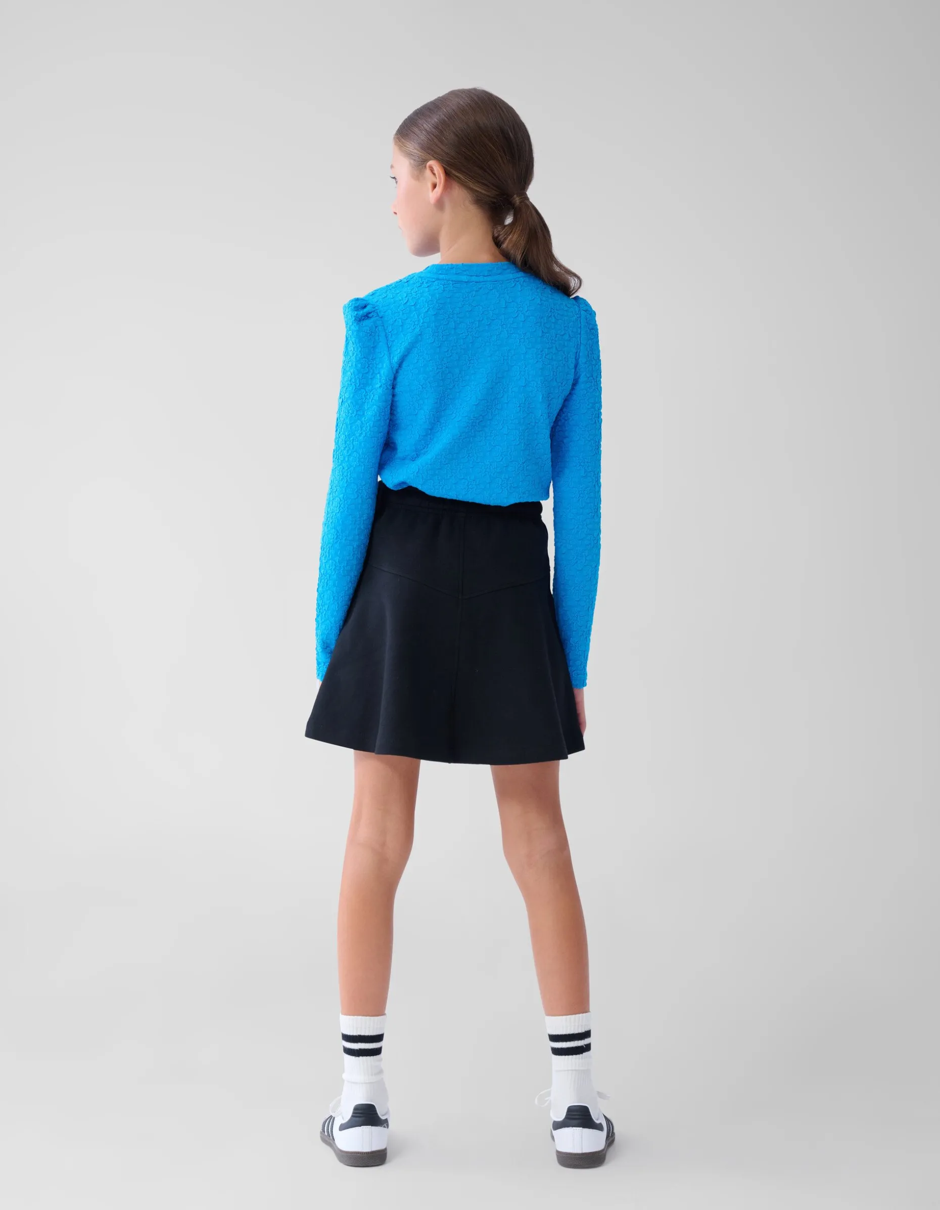 Structuur Top Blauw