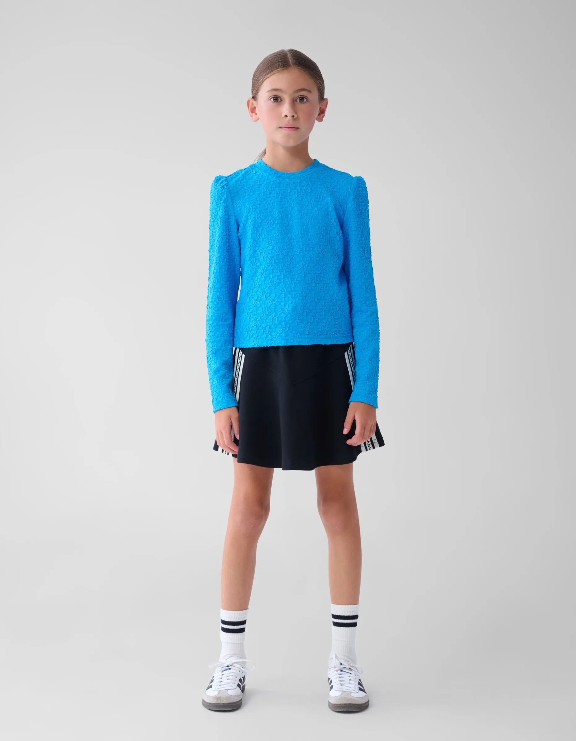 Structuur Top Blauw