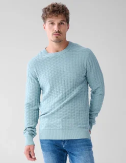 Structuur Trui Lichtgroen